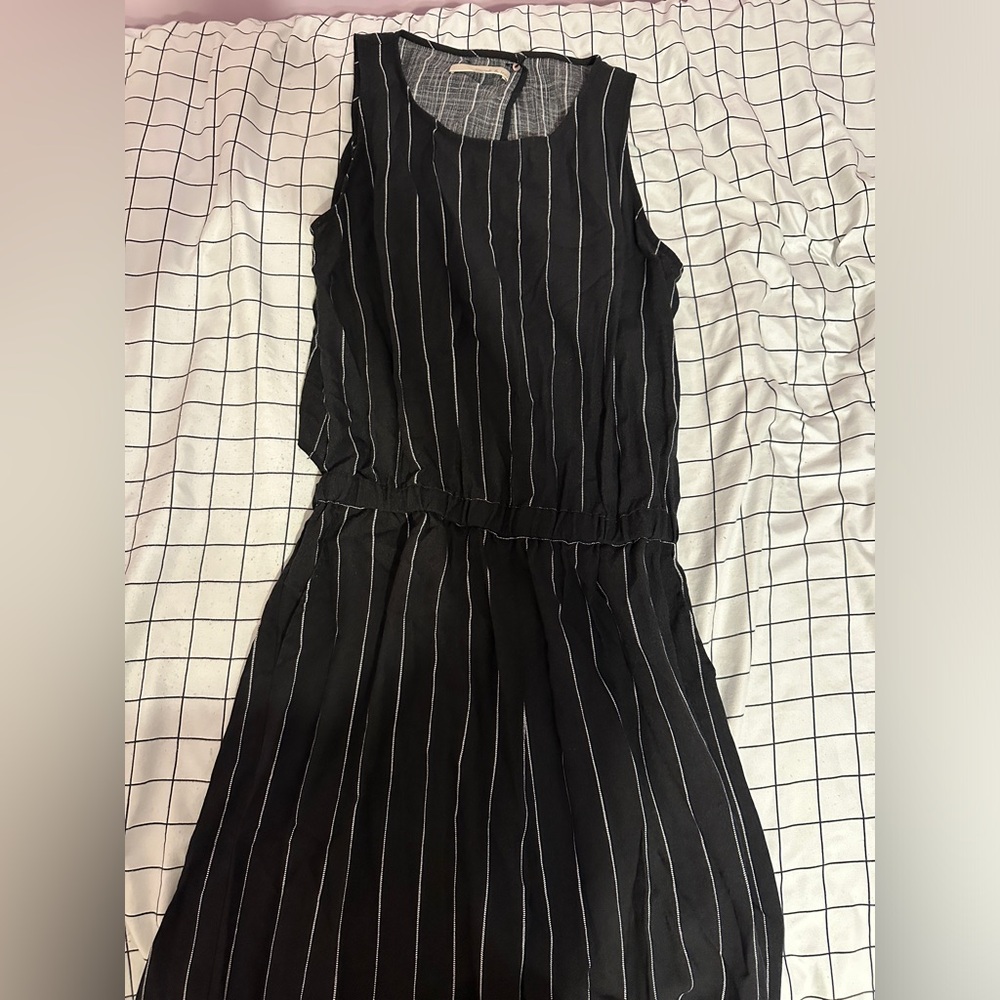Monk & Lou Striped Jumpsuit